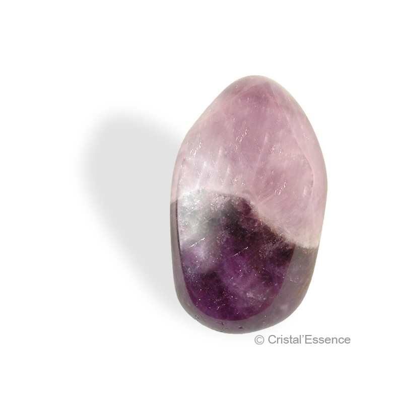 Améthyste, roulée violet/blanc