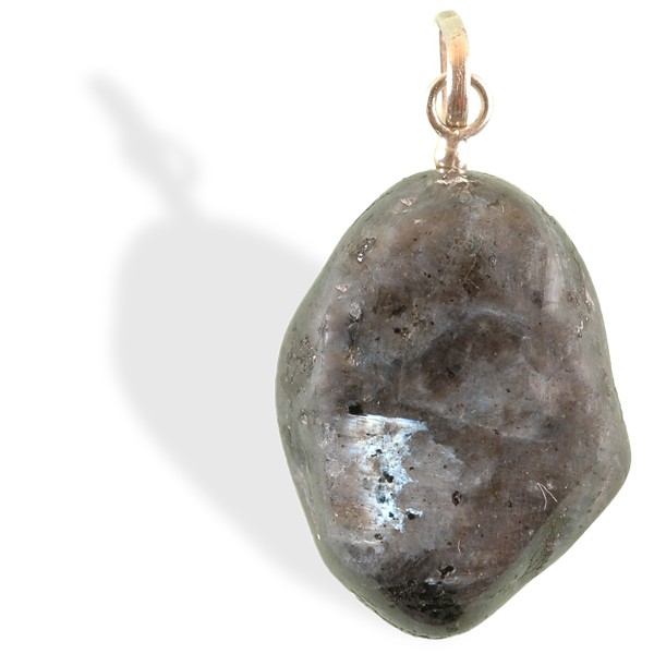 Labrador (larvikite), pendentif attache