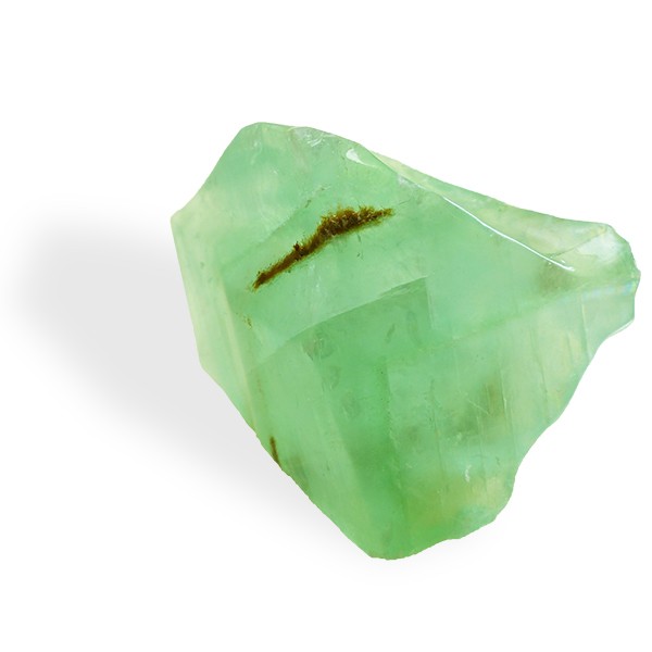 Calcite verte, brut