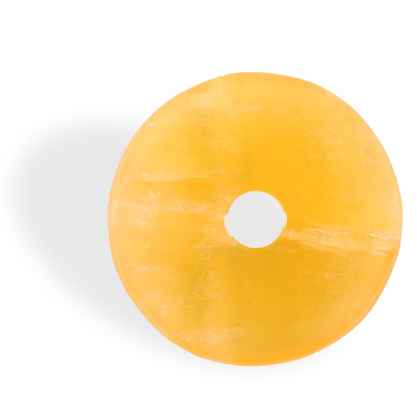 Calcite orange, donut