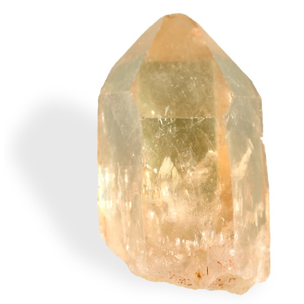 Cristal Citrine Naturelle pour la douceur du système digsetif