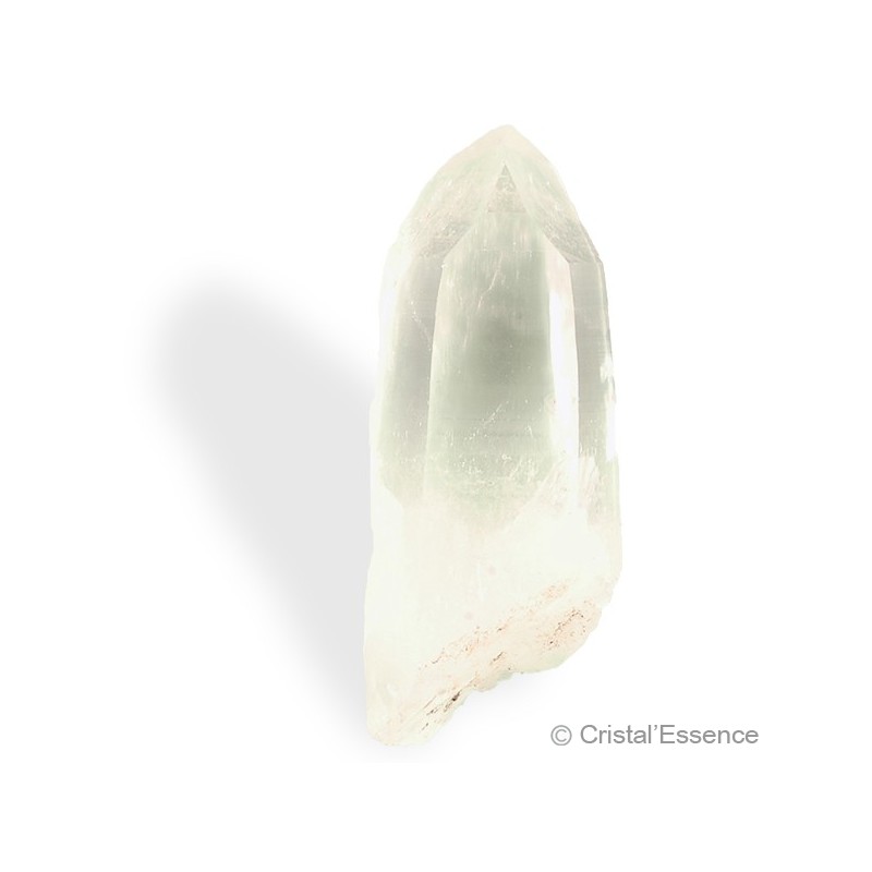 Cristal de roche de l'Himalaya, cristal double guide
