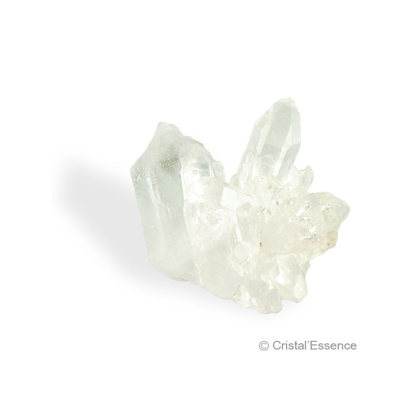 Cristal de roche du Brésil, groupe de cristaux