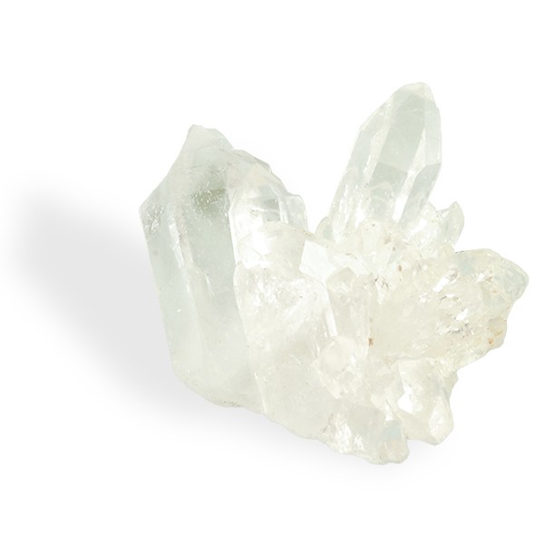 Cristal de roche du Brésil, groupe de cristaux