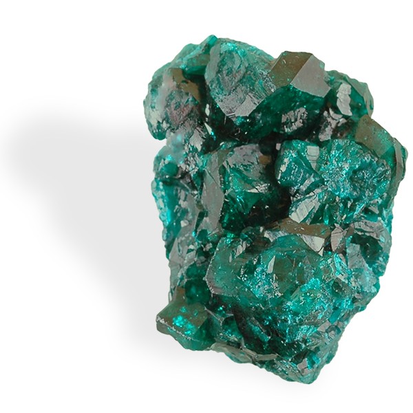 Dioptase, cristaux gros