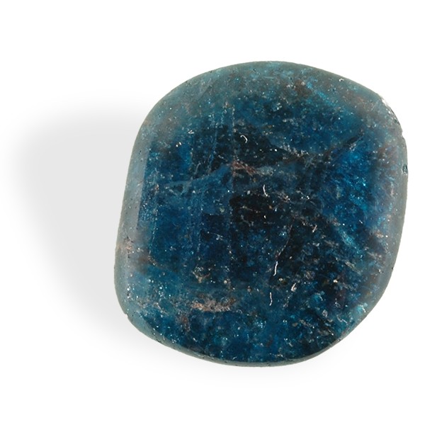 Apatite bleue, roulée