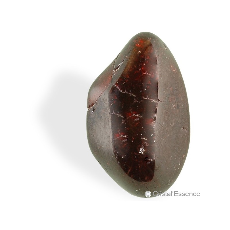 Grenat almandin, roulé