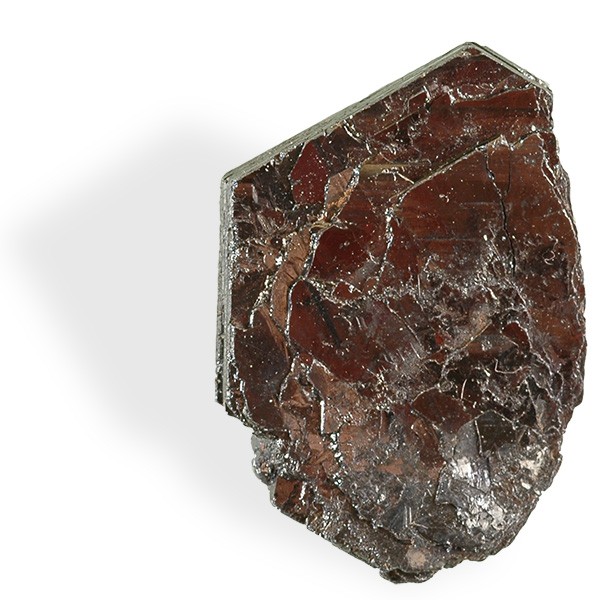 Cristal plat Hématite du Brésil, très utile dans les maladies liées au sang.
