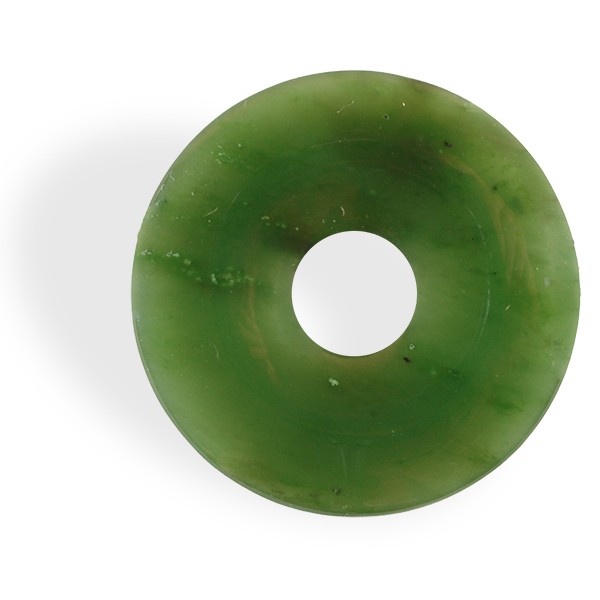 Pierre Jade néphrite en forme de donut