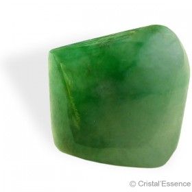 Jade Impérial, poli, moussu
