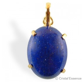 Lapis-Lazuli, pendentif cabochon