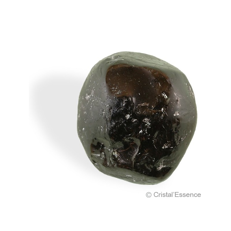 Obsidienne Larme d'Apache brute 2,5 à 3 cm 10 à 15 g 