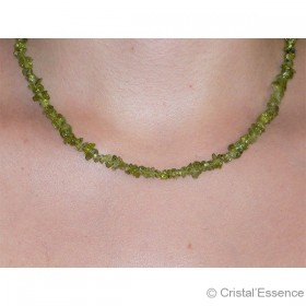 Péridot, collier baroque