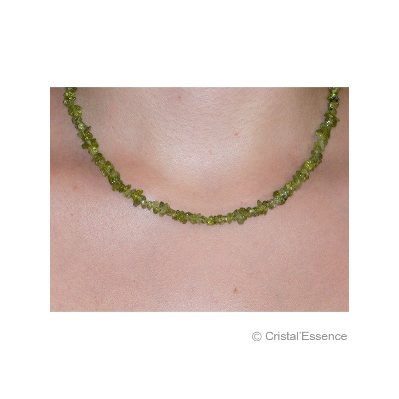 Péridot, collier baroque