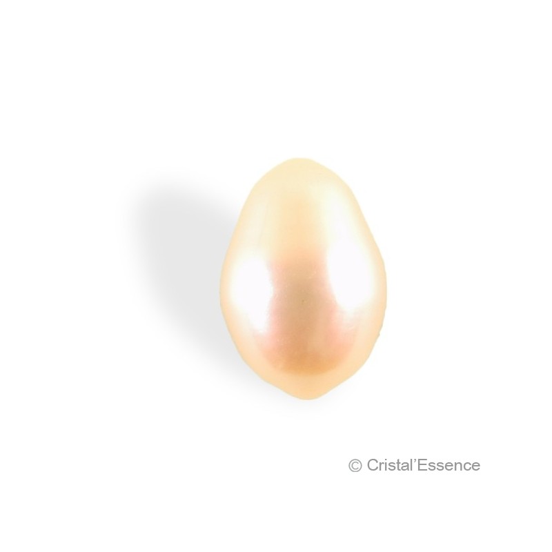 Perle naturelle lisse, ovale