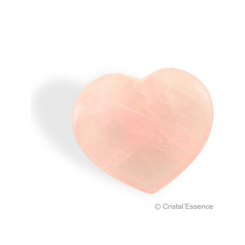 Coeur Quartz rose