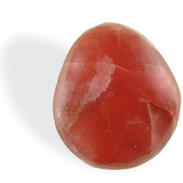 Pierre Rhodochrosite du Pérou  roulée contre le stress