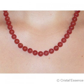 Rhodochrosite, collier