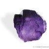 Fluorite violette, cristaux cubes