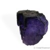 Fluorite violette, cristaux cubes 2