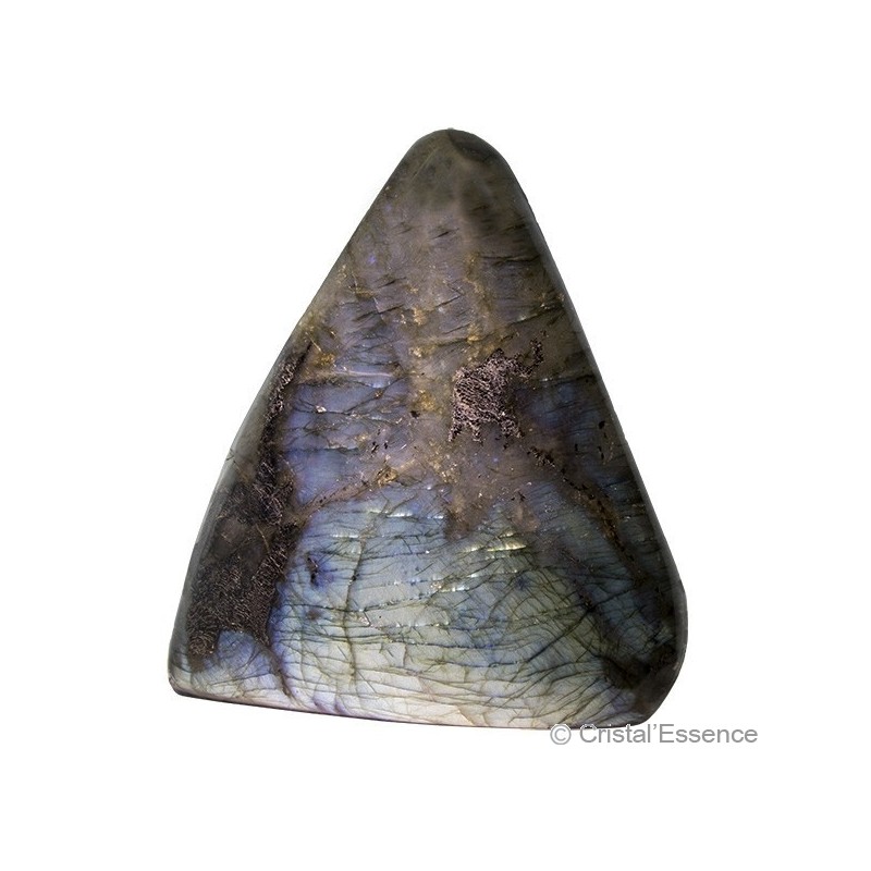Labradorite, grand bloc poli 2,730 kg