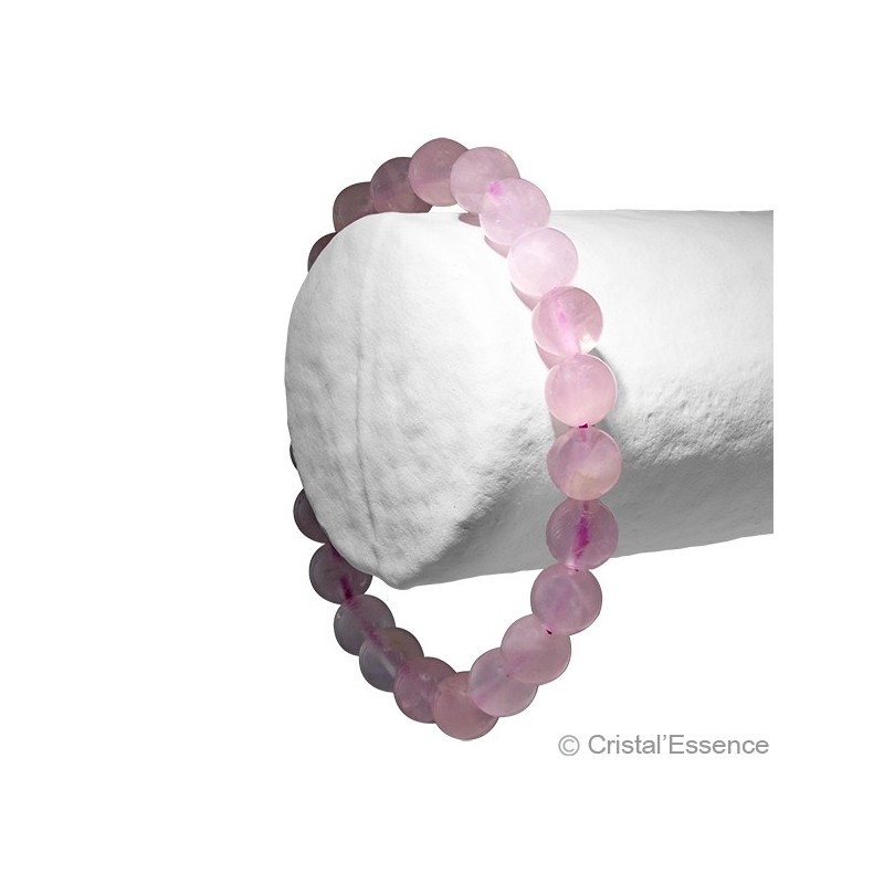 CSJA bracelet pierre naturelle Bracelet en cristal spirituel pour femmes,  6mm, Quartz, perles en pierre naturelle