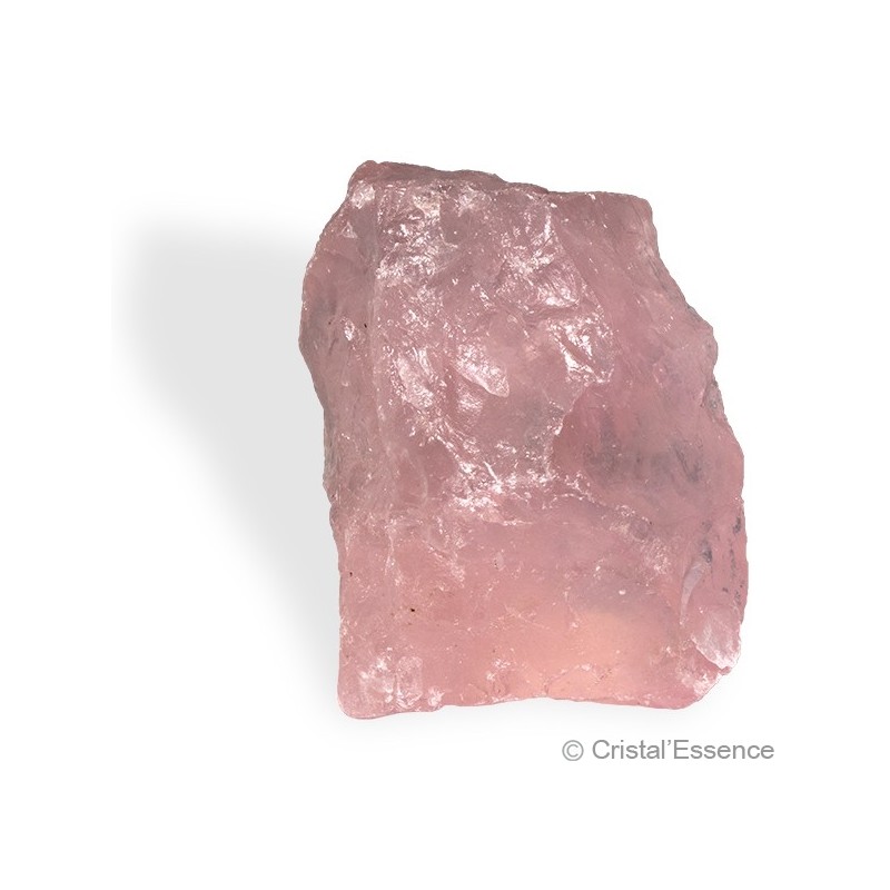 Quartz rose, brut qualité supérieure