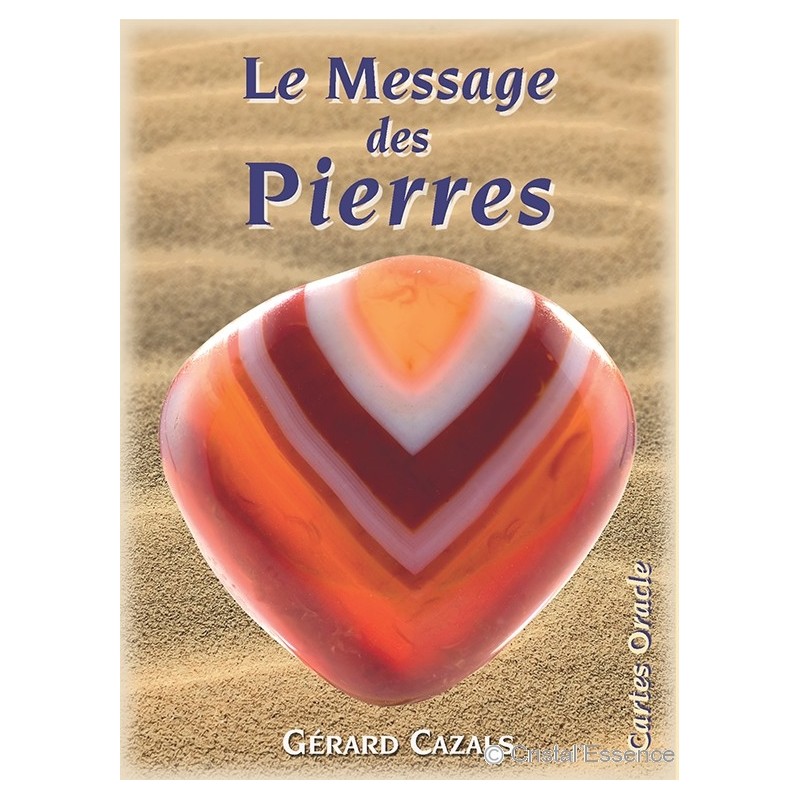 Le Message des pierre - cartes Oracle - G. Cazals