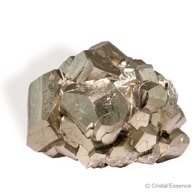 Pyrite, groupe cristaux, 398g