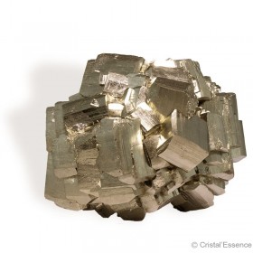 Pyrite, groupe cristaux, 306 g