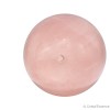 Pierre œuf de yoni Quartz rose percé