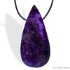 Sugilite, pendentif percé