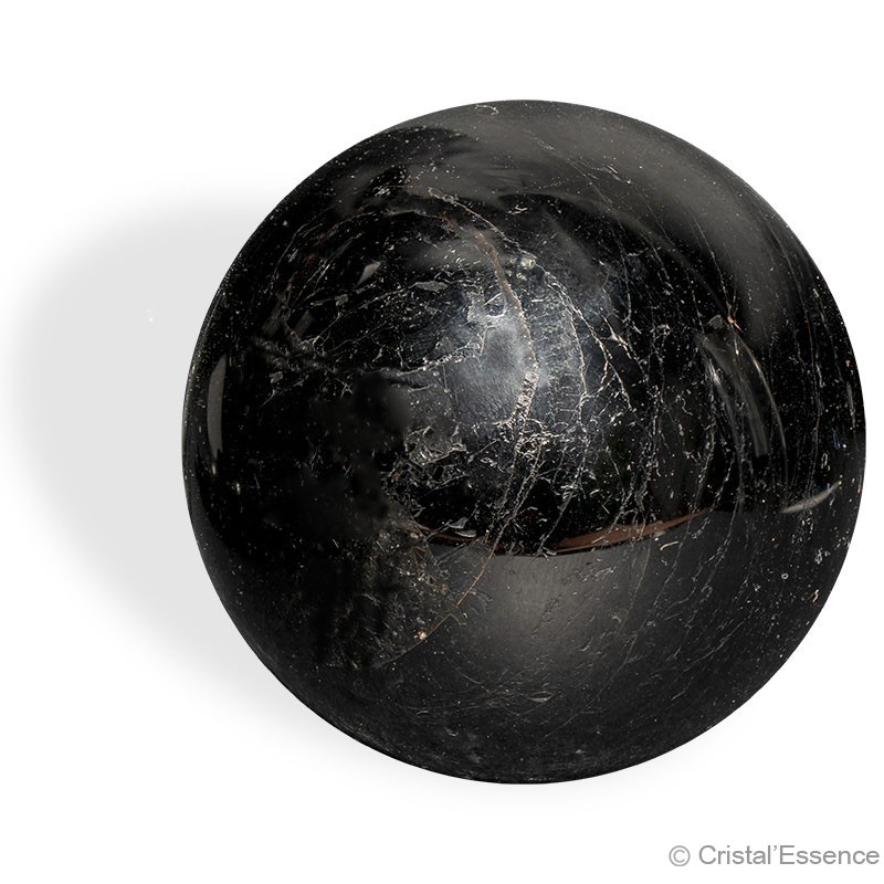 Tourmaline noire de Madagascar, sphère
