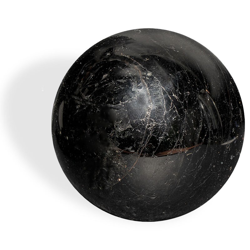 Tourmaline noire de Madagascar, sphère