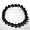 Bracelet Tourmaline noire, perles 8 mm ou 6 mm, pour la protection