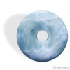 Pierre Larimar, donut ou pi chinois forme ronde pour réduire les tensions liées au stress