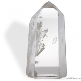 Cristal de roche, grand prisme taillé, 425 g
