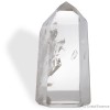 Cristal de roche, grand prisme taillé, 425 g