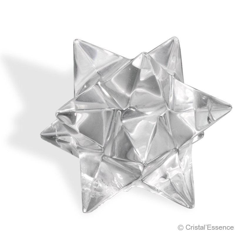 Cristal de roche, petit dodécaèdre étoilé