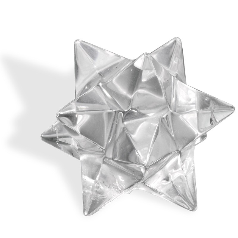 Cristal de roche, petit dodécaèdre étoilé