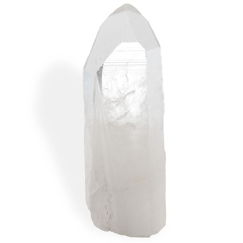 Cristal de roche de Colombie, double guide pour établir la connexion avec les plans de consciences différents.