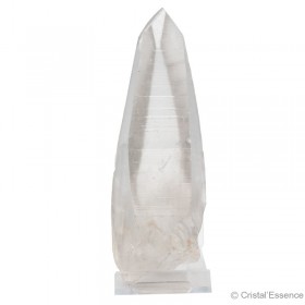 Cristal de roche Lémurien, grand cristal 235 g