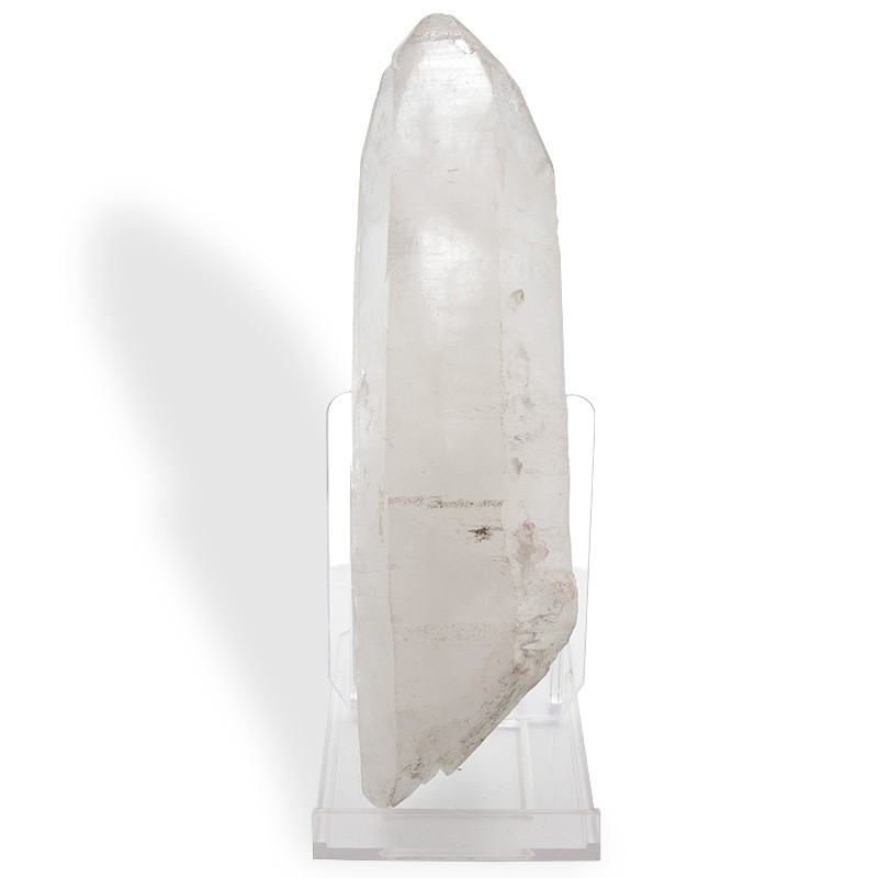 Cristal de roche de l'Himalaya, grand cristal biterminé 609 g