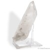 Cristal de roche de l'Himalaya, grand cristal biterminé 609 g