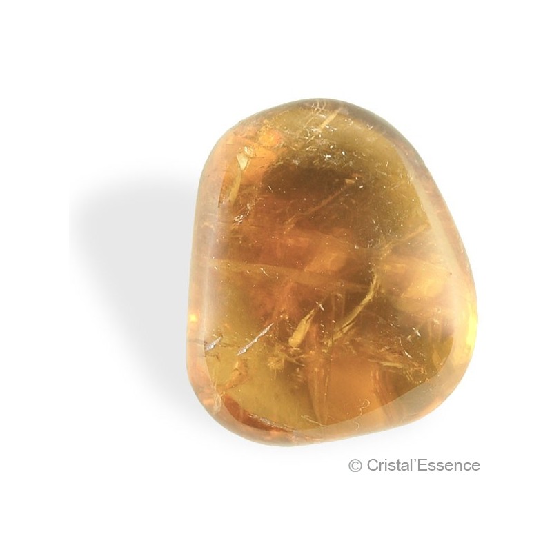 Calcite miel, roulée plat