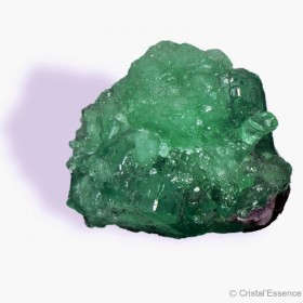 Emeraude de Colombie, cristallisée