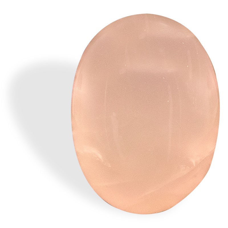 Galet épais Quartz rose, qualité AA etAAA