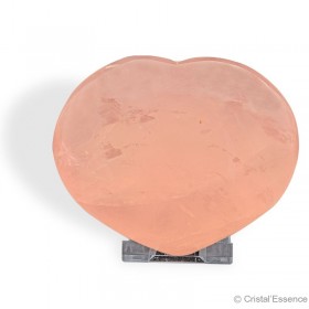 Quartz rose, grand coeur