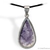 Tiffany (tiffany stone) cabochon, pendentif argent