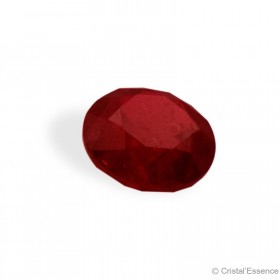 Spinelle rouge, taillé facetté, 1 carat